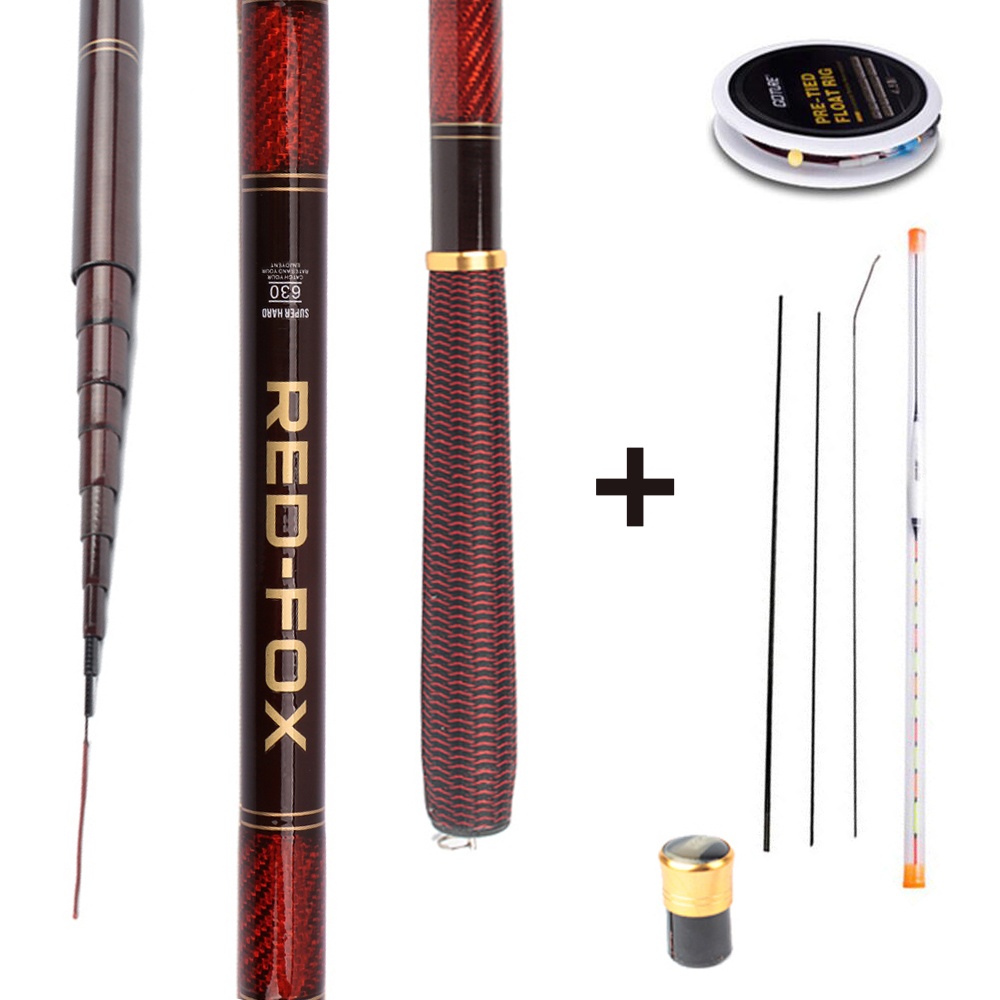 Fishing Rod Tip Replacement - Goture karbon Fiber teleskopik olta kiti