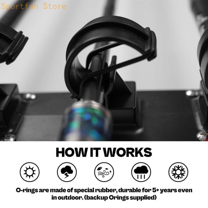 Duvara Monte Olta Tutucu Yatay - Fishing Rod Rack incelemesi ve fiyatı